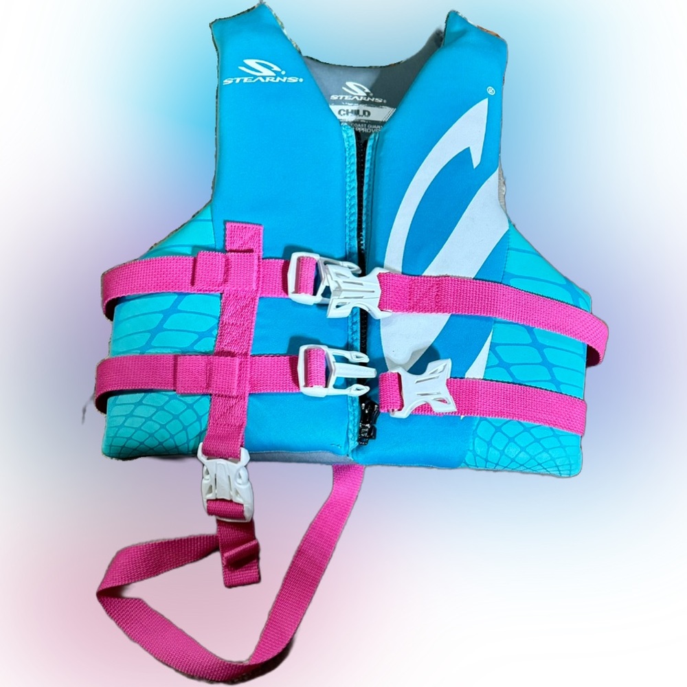 🌺STEARNS Fly Vest, Life Jacket, Preserver, Personal Flotation Device🌸🌺